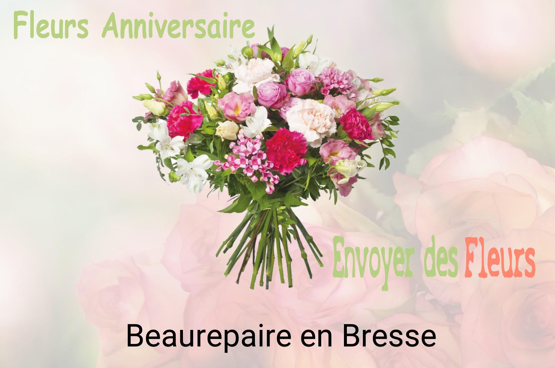 Bouquet de fleurs d’anniversaire livré à Beaurepaire-en-Bresse