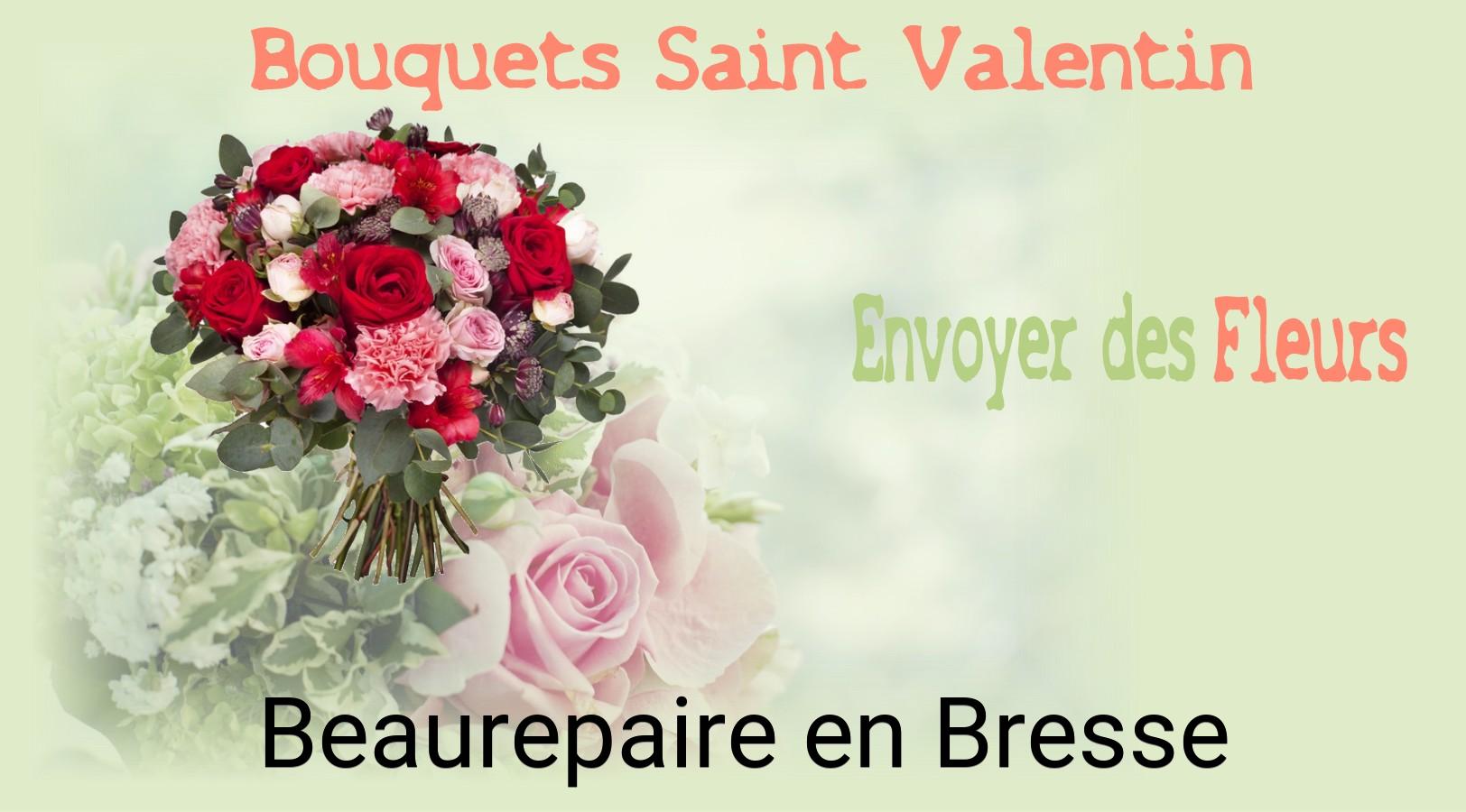 Roses de Saint-Valentin livrées à Beaurepaire-en-Bresse